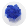 virgin Polyester Staple Fiber with blue color for sale